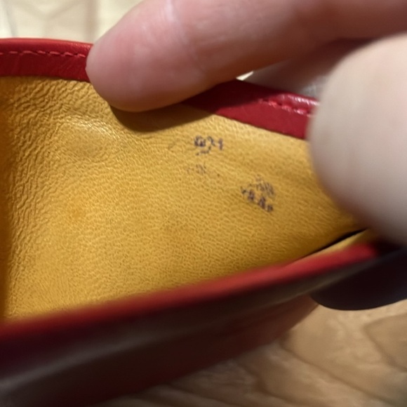 Gucci Vintage Horsebit Red Leather Wallet - Picture 9 of 13